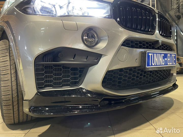 Губа и диффузор Элит версии М Дизаин BMW X5 / X6M