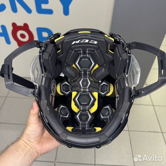 Шлем хоккейный CCM tacks 310 черный размер:S