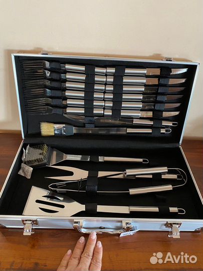 Набор для гриля / шашлыка в кейсе grun gras