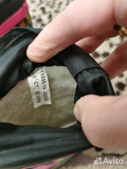 Резиновые сапоги 22 размер для девочки