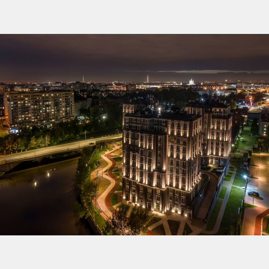 1-к. квартира, 56,9 м², 3/12 эт.
