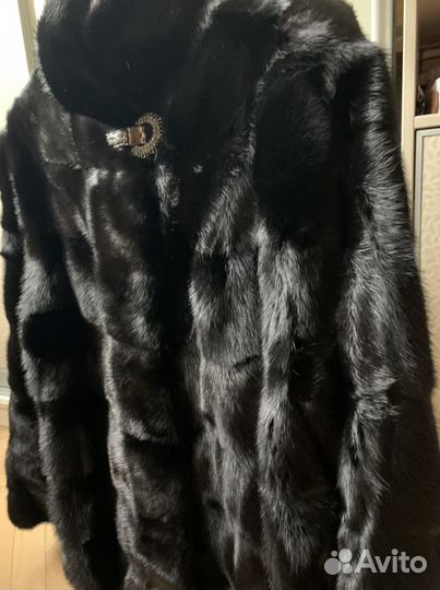 Шуба норковая поперечка