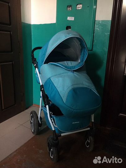 Детская польская коляска Riko Angelo Lux 2 в 1