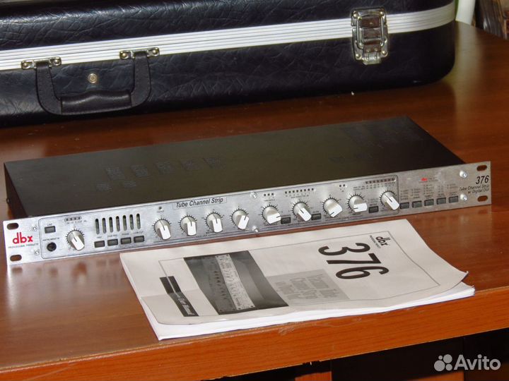 DBX 376 США преамп ламповый и dbx286s shure sm7b