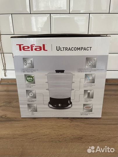 Пароварка Tefal Ultracompact VC204810