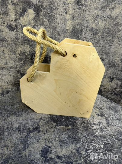 Ящик-сердце подарочный