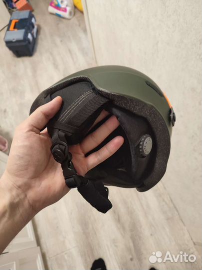 Горнолыжный шлем sinner fortune темно зеленый