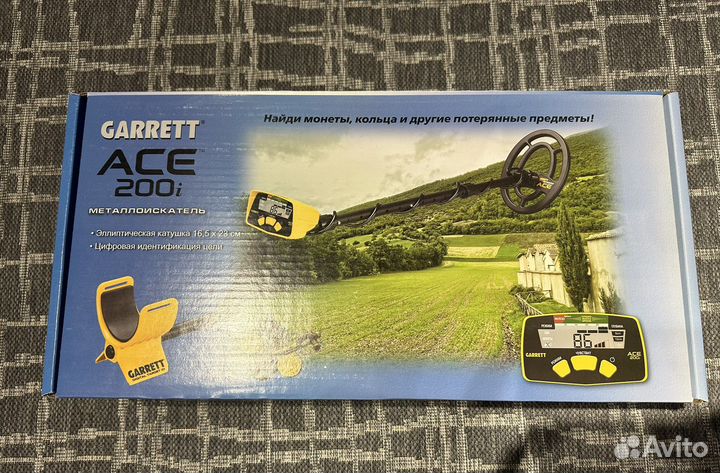Металлоискатель garrett ace 200 новый