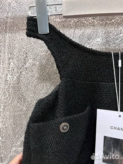 Твидовая юбка в пол от Chanel