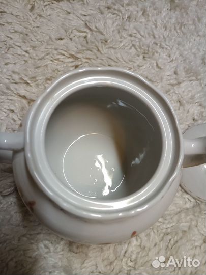 Сахарница Вербилки дфз Барбарис терракотовая СССР