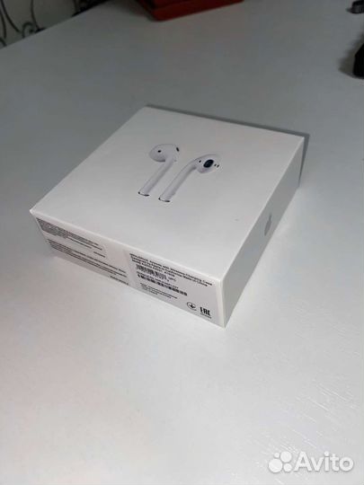 Наушники Airpods 2 1:1 с оригиналом