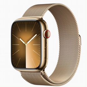 Apple Watch S9, 45mm Stainless Steel Gold