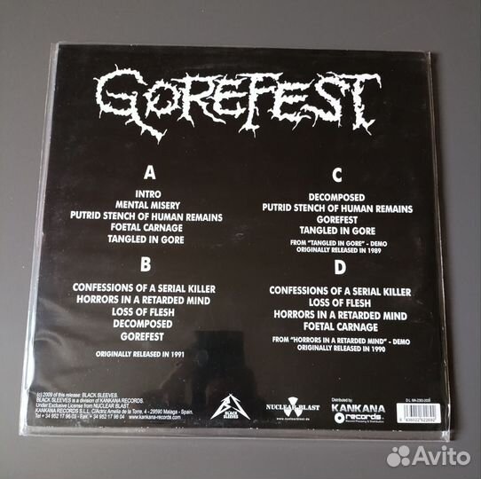 Gorefest - Mindloss LP