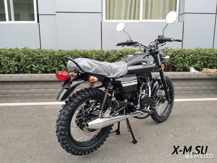 Мотоцикл scrambler-II