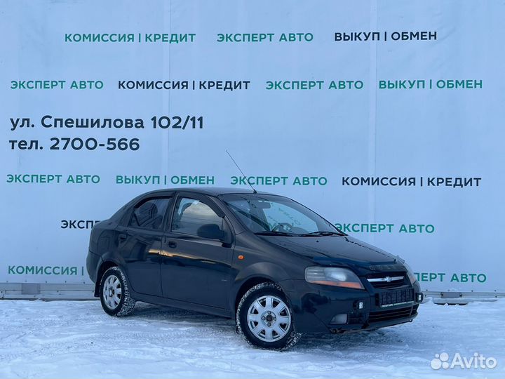 Chevrolet Aveo 1.4 МТ, 2005, 268 000 км