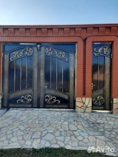 Кованные ворота