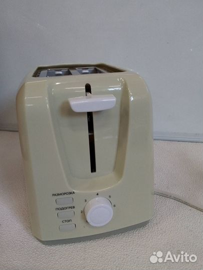 Тостер Centek CT-1429 beige нержавеющая сталь 7 режимами обжарки