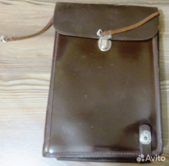 Генеральская Кожаная Сумка Планшет Качество СССР