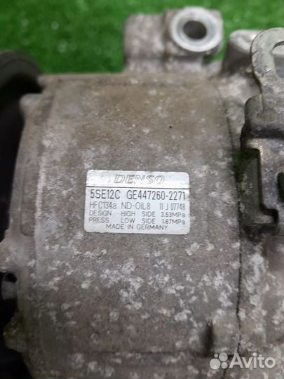 Компрессор кондиционера тойота аурис е150