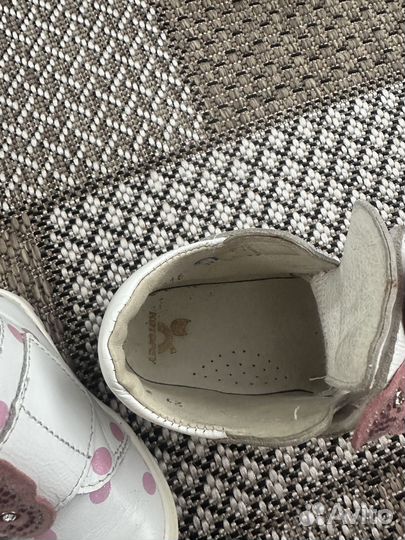 Ботинки демисезонные для девочки 21р