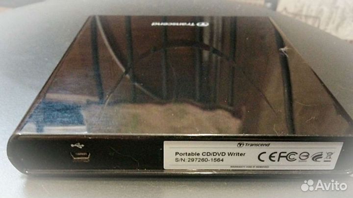 Внешний DVD USB привод. Производитель Transcend
