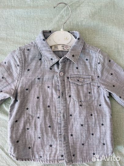 Рубашка детская zara 74