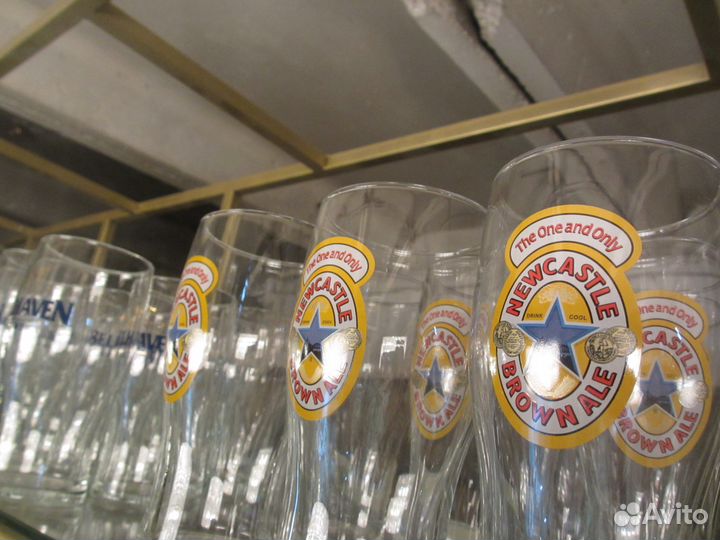 Пивные бокалы Stella Artois, Guinness