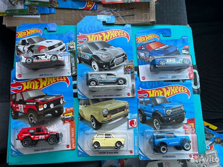 Hot wheels и matchbox