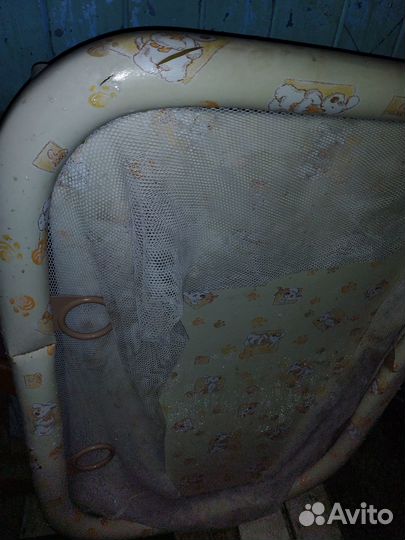 Манеж детский складной