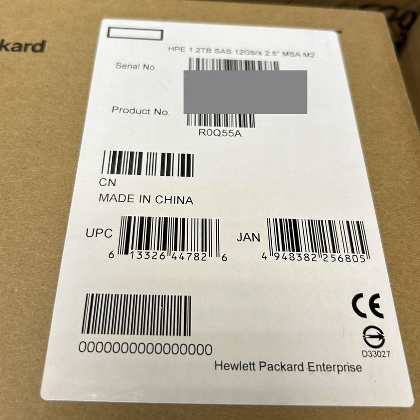 [R0Q55A] Жесткий Диск Hp 1.2tb P13245-001 Msa R0q55a