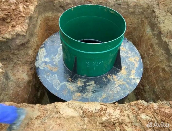 Монтаж автономной канализации септик / биостанция