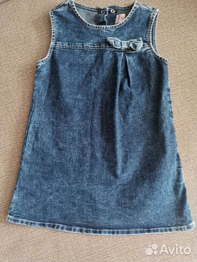 Джинсовый сарафан