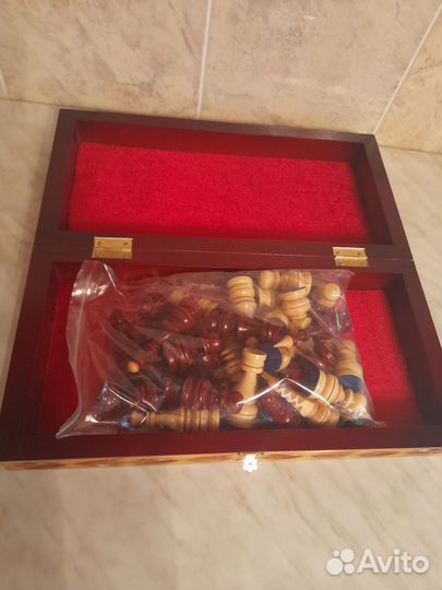 Шахматы большие деревянные