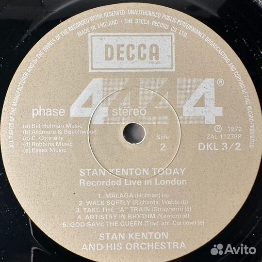 Stan Kenton - Stan Kenton Today 2LP (1972г.)