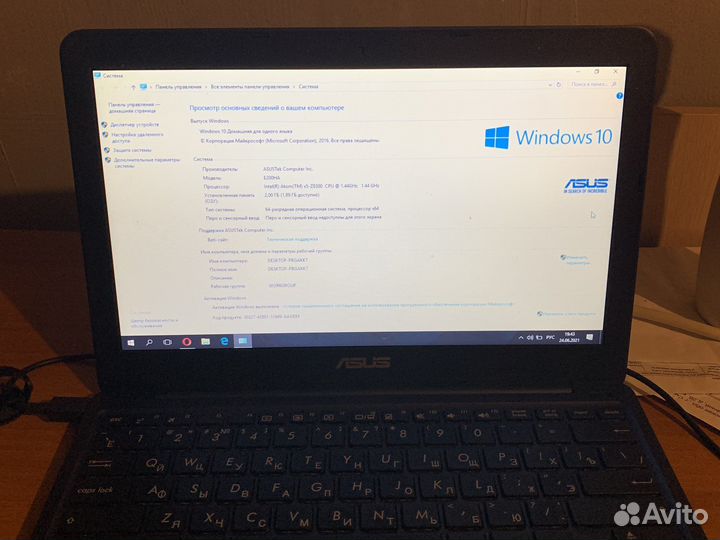 Нетбук asus