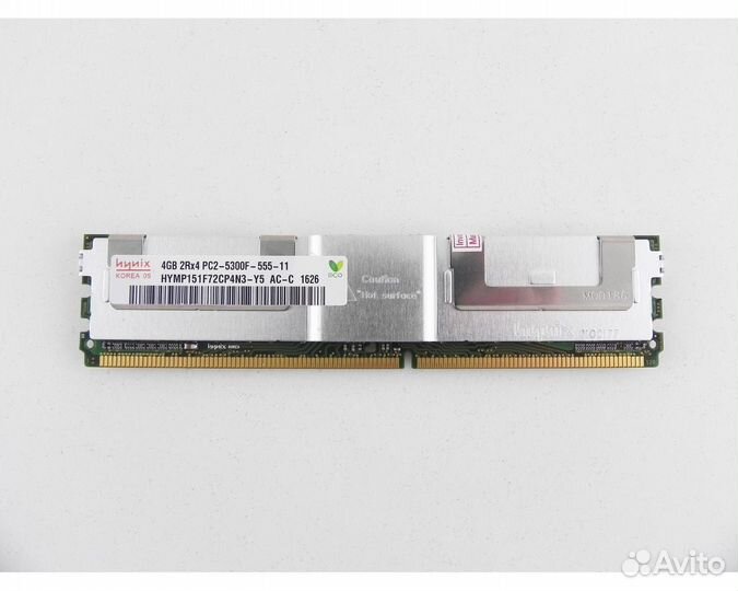 Оперативная память RAM Hynix, 4gb, 2Rx4, 5300(667), DDR2, FB-dimm, ECC, REG, Ref