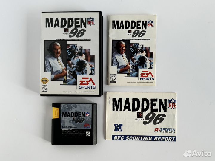 Игры John Madden 1992-1998 Sega Genesis