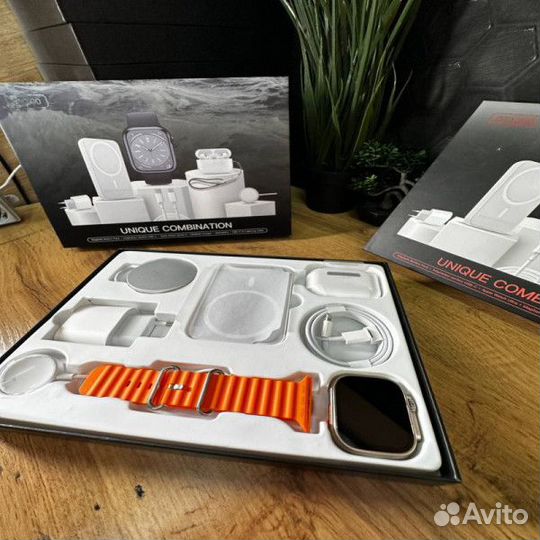 Подарочный набор 6в1 Apple лучшее качество Premium