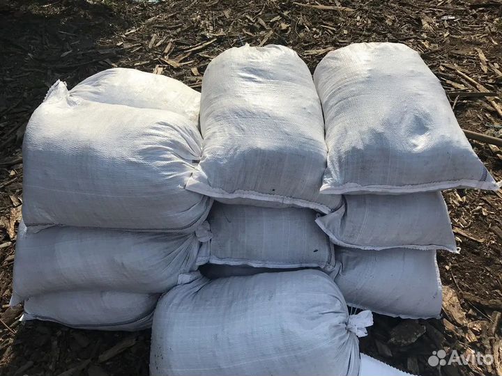 Перегной в мешках