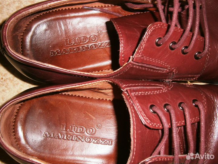 Туфли (ботинки) lido marinozzi Италия