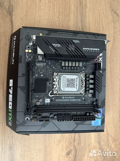 Материнская плата maxsun b760itx d5 wifi lga 1700