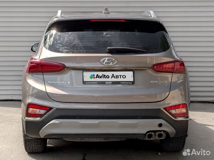 Hyundai Santa Fe 2.2 AT, 2019, 167 682 км