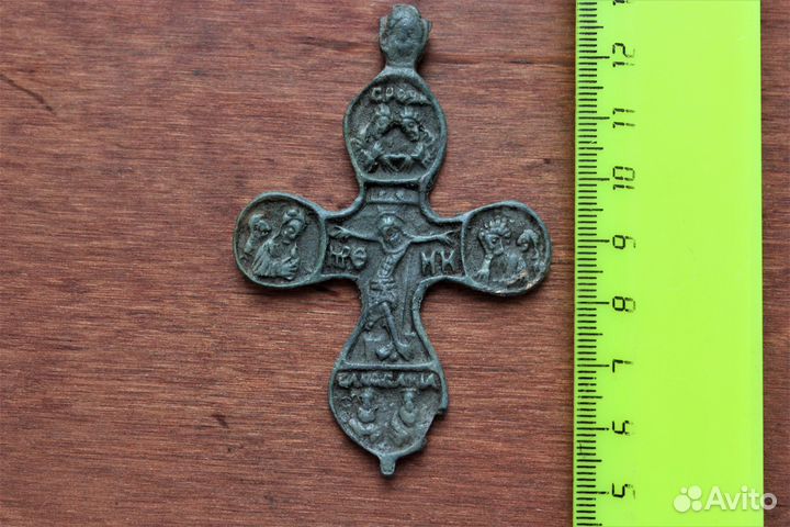Большой нательный крест редкий состояние в Твери