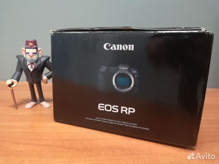 Фотоаппарат Canon EOS RP Body черный (Рус меню)