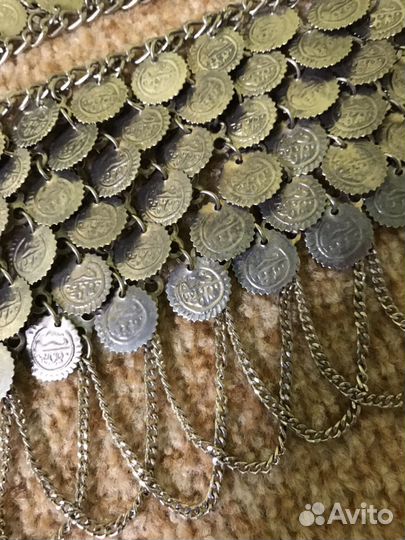 Монисто-пояс из монет для танца живота (бэллидэнс)