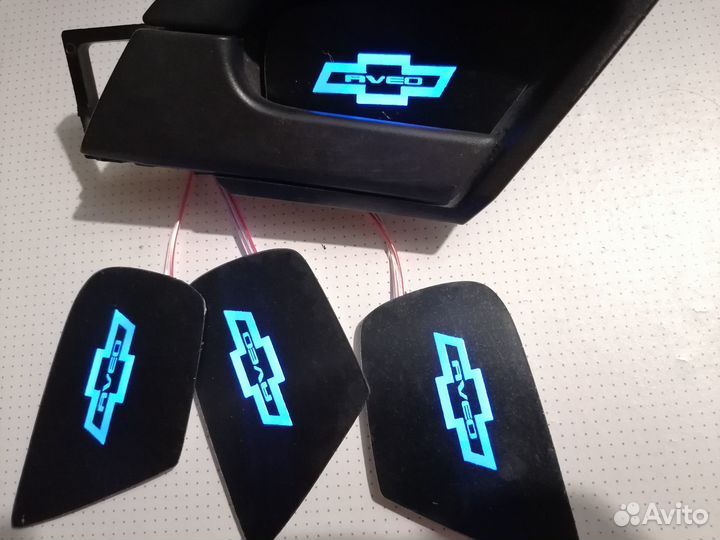 Подсветки ручек салона шевролет авео Т 250