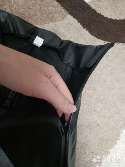 Кожаная юбка