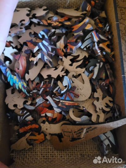 Деревянный пазл unidragon