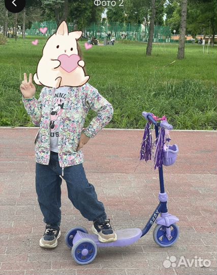 Самокат для девочки