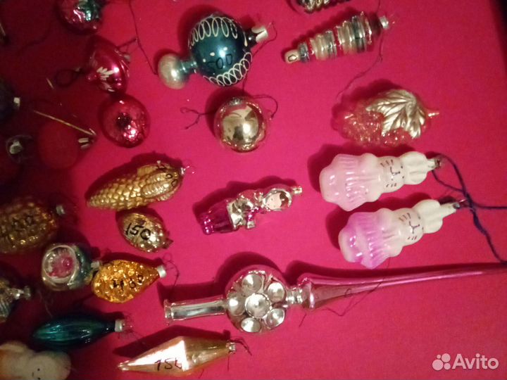 Елочные игрушки СССР